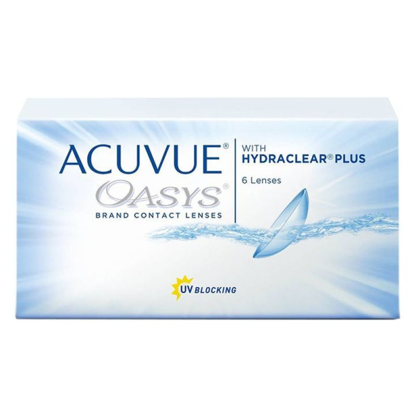 ACUVUE OASYS ΔΕΚΑΠΕΝΘΗΜΕΡΟΙ ΦΑΚΟΙ ΕΠΑΦΗΣ (6 ΦΑΚΟΙ)